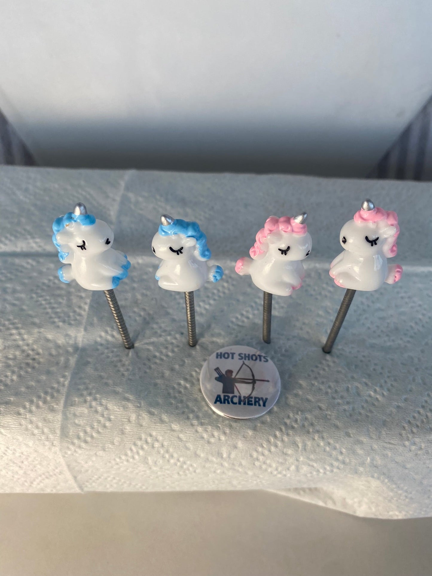 BLUE - Unicorn Target Pins