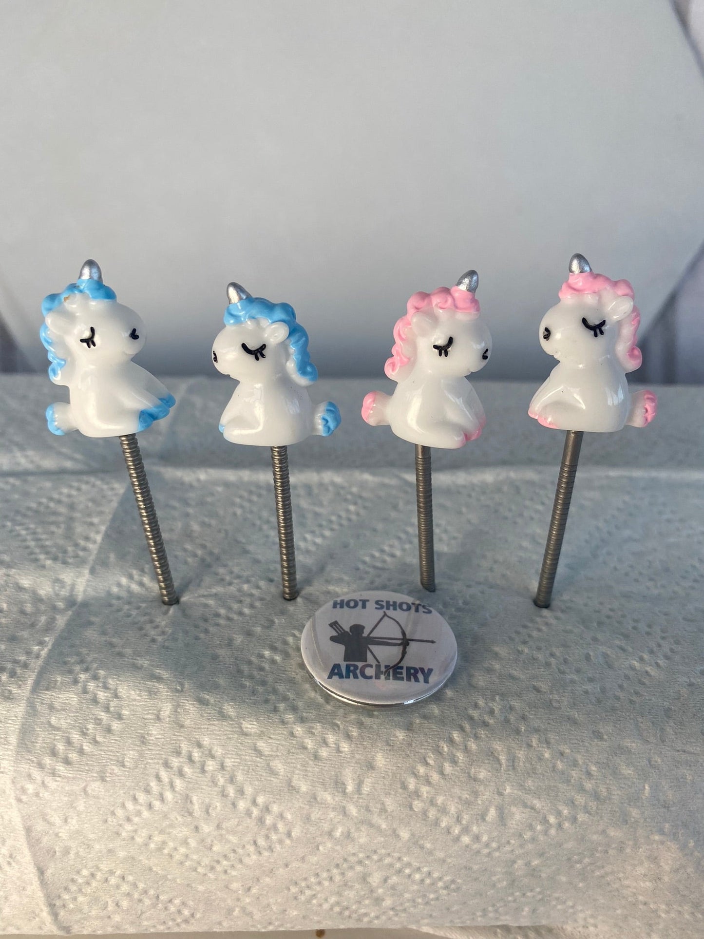 BLUE - Unicorn Target Pins