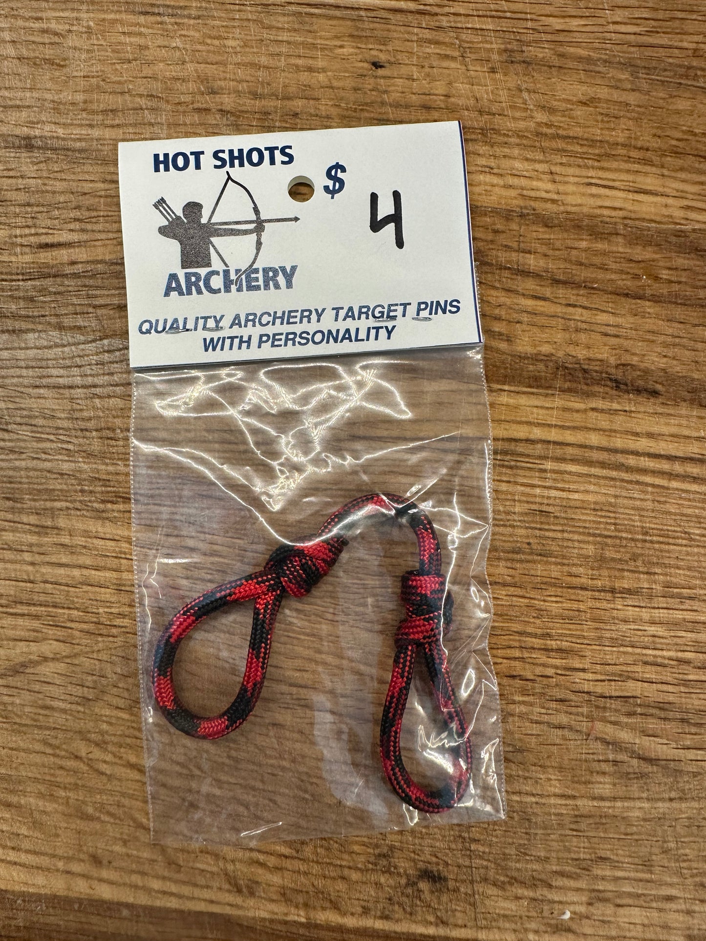 Adjustable Finger Sling - Red & Black